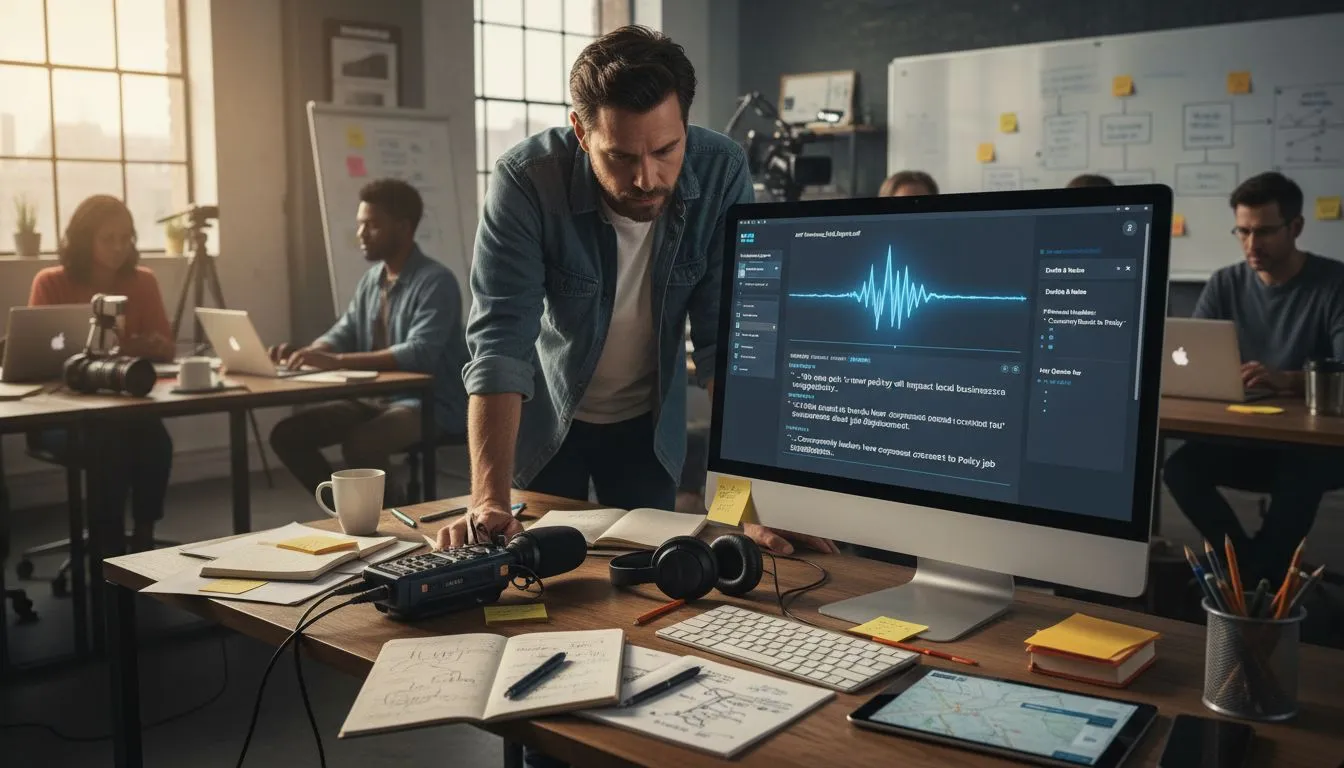 AIFF to Text for Journalists & Media Professionals