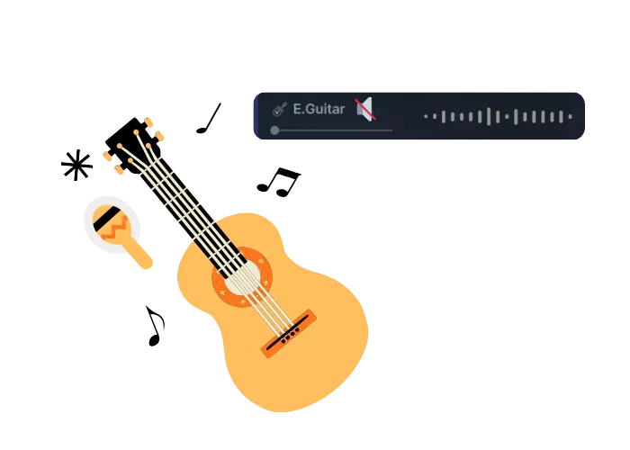 Remove Guitar from Song - AudioCleaner
