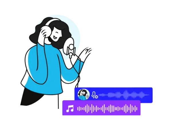 新しい曲をマスターするために、曲からリードボーカルを削除します