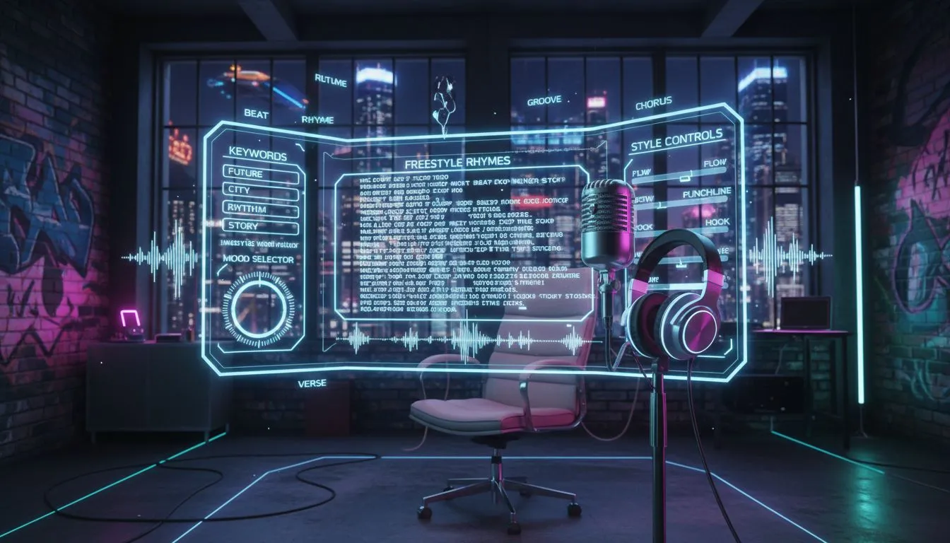 Maak Aangepaste Freestyle en Songteksten