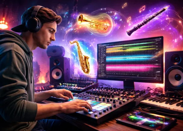 Remove Wind Instruments to Extract Unique Wind Instrument Sounds for Remix & Production