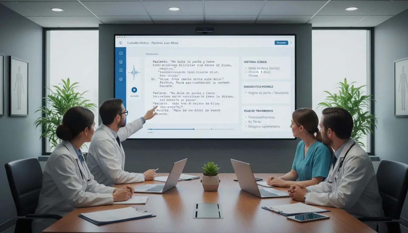 Spanish Speech to Text for Healthcare and Medical Professionals