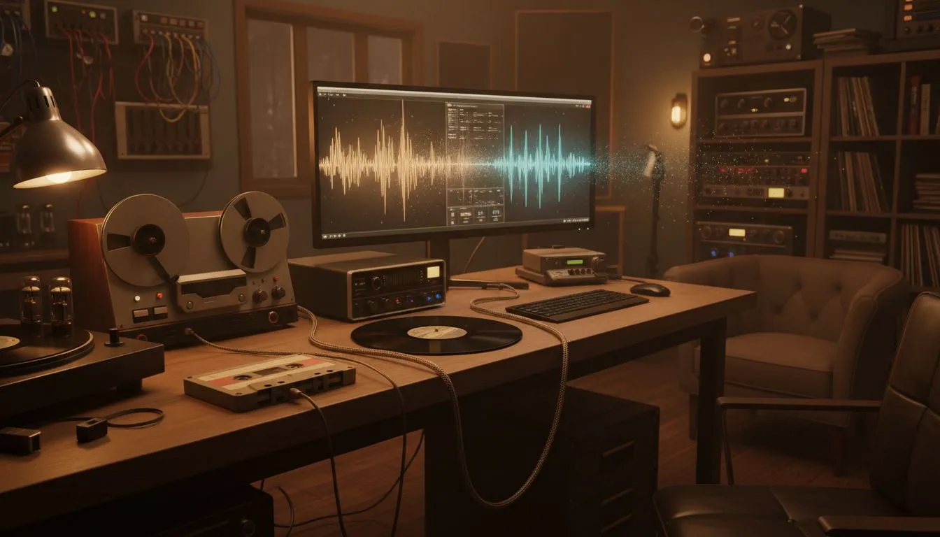 Digitalizar y restaurar cintas antiguas