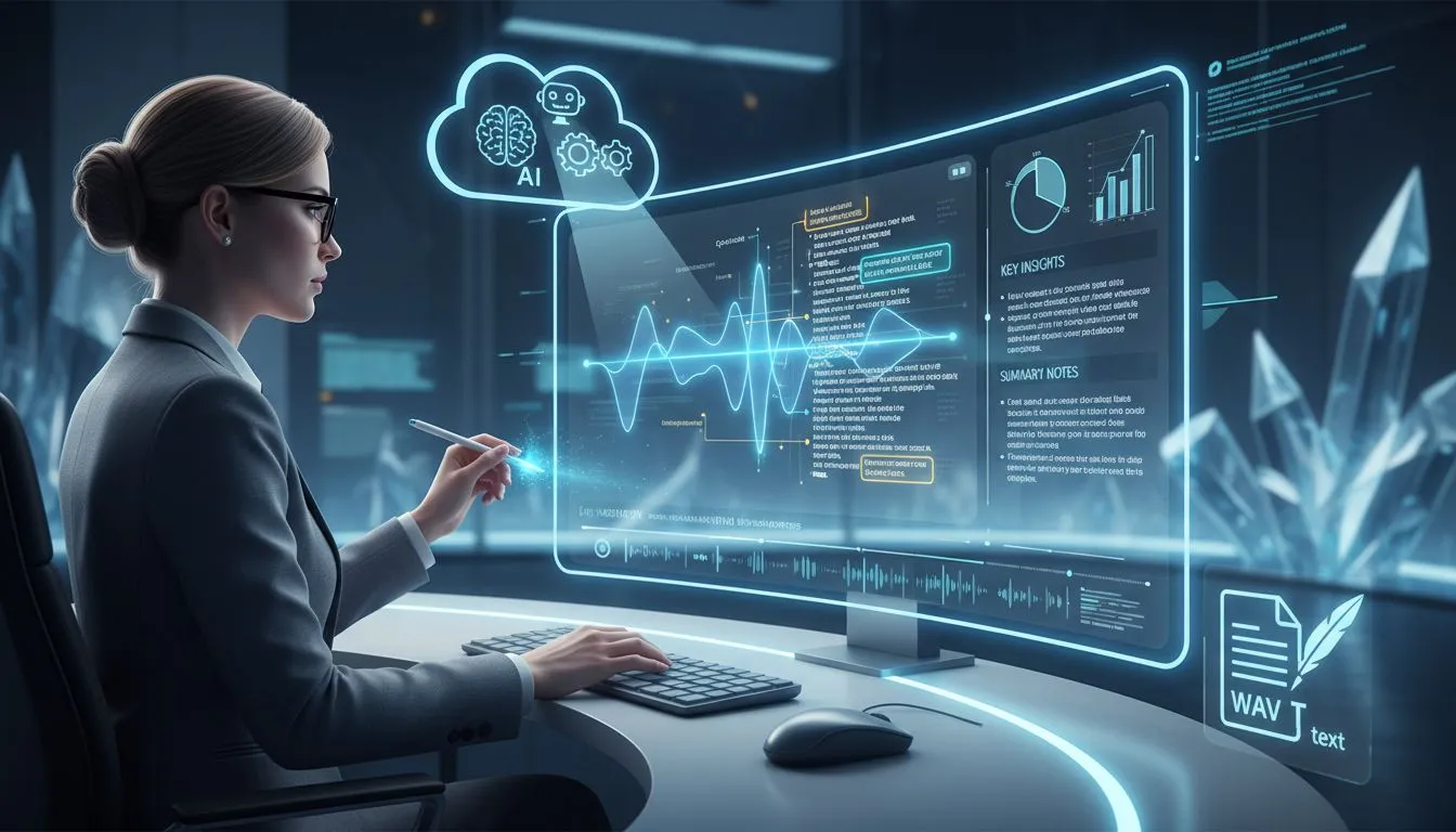 Convert WAV Files to Text for Research and Repurposing