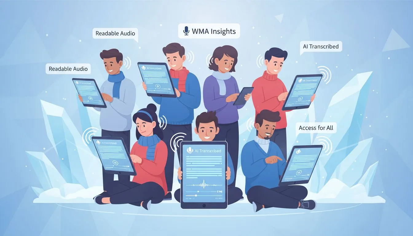 Free WMA to Text Conversion for Podcasts Free WMA to Text Conversion for Podcasts